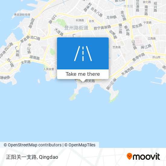 正阳关一支路 map