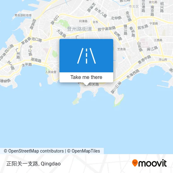 正阳关一支路 map