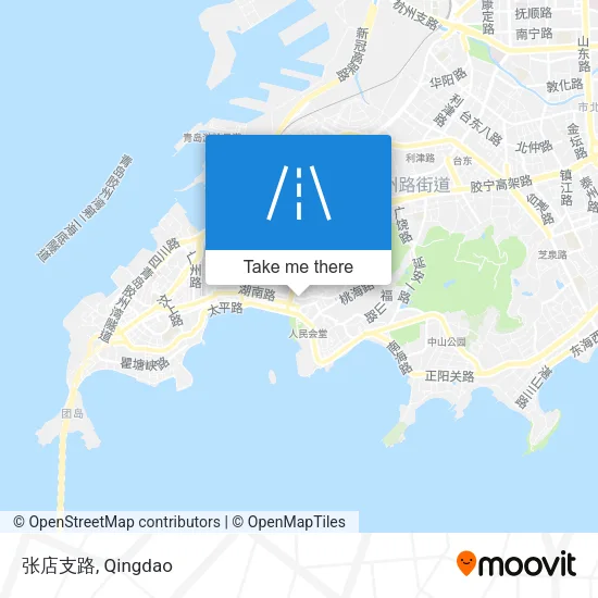 张店支路 map