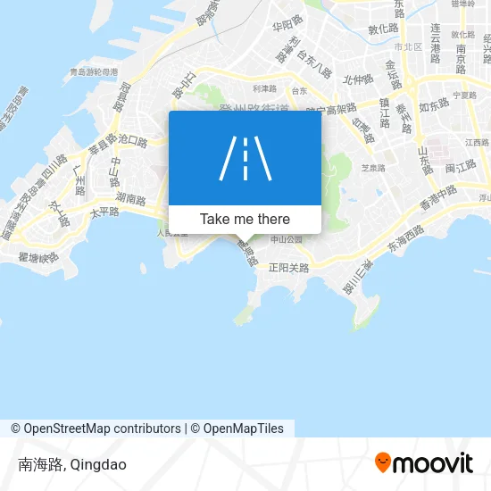 南海路 map