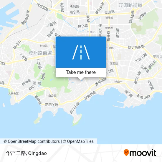 华严二路 map