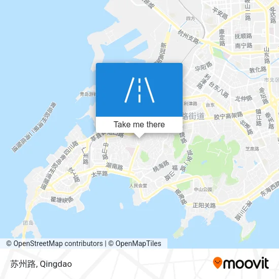 苏州路 map
