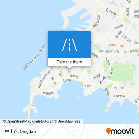 中山路 map