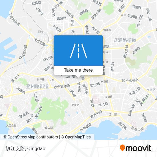 镇江支路 map