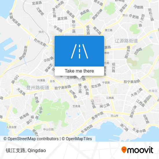 镇江支路 map