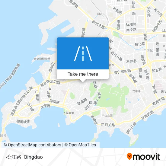 松江路 map