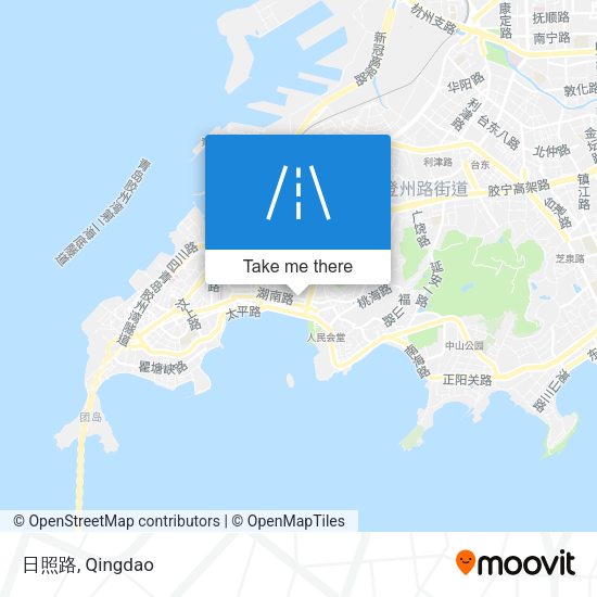 日照路 map