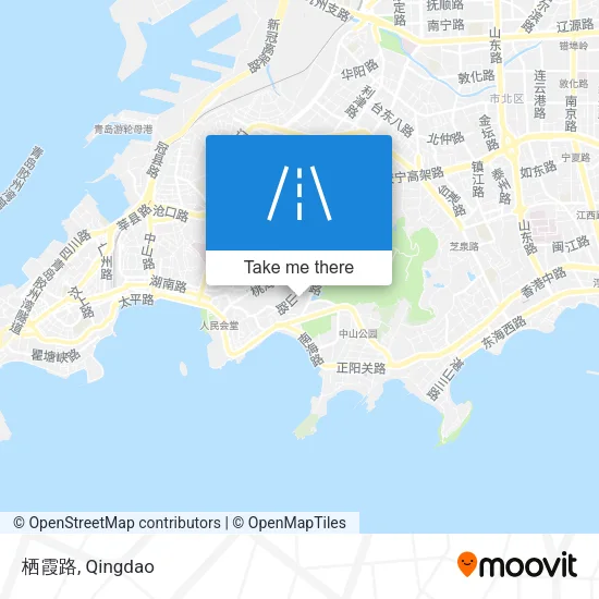 栖霞路 map