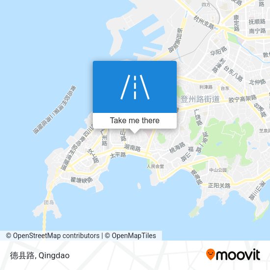 德县路 map