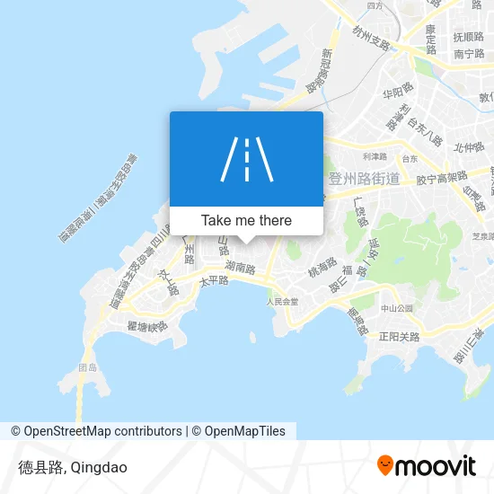 德县路 map
