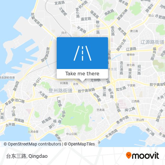 台东三路 map