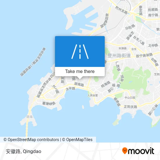 安徽路 map
