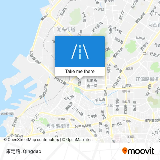 康定路 map