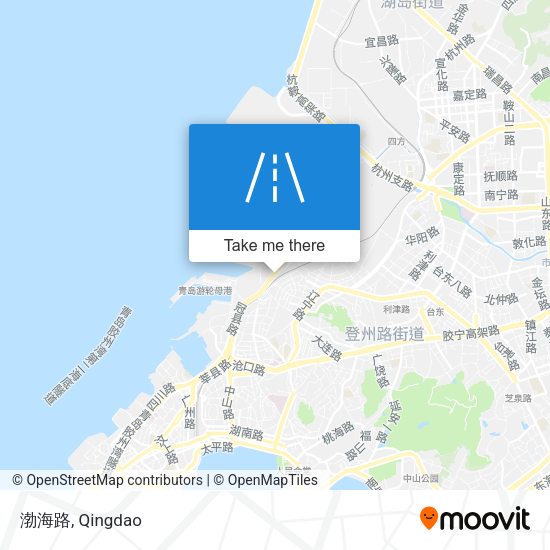 渤海路 map