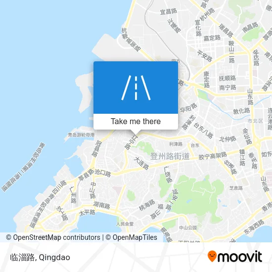 临淄路 map
