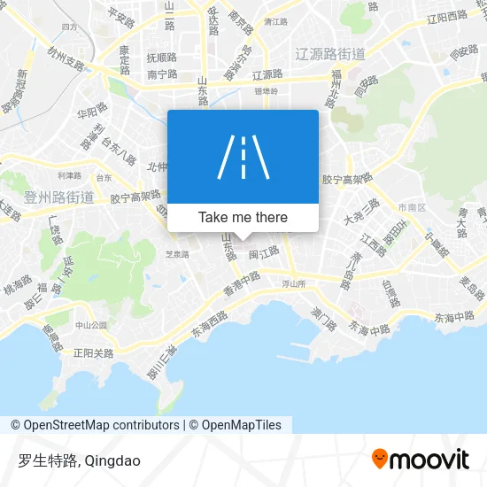 罗生特路 map