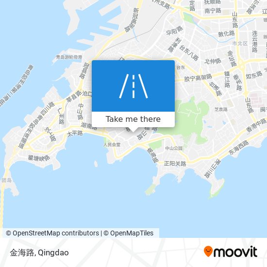 金海路 map