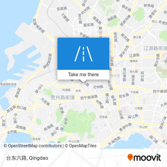 台东六路 map