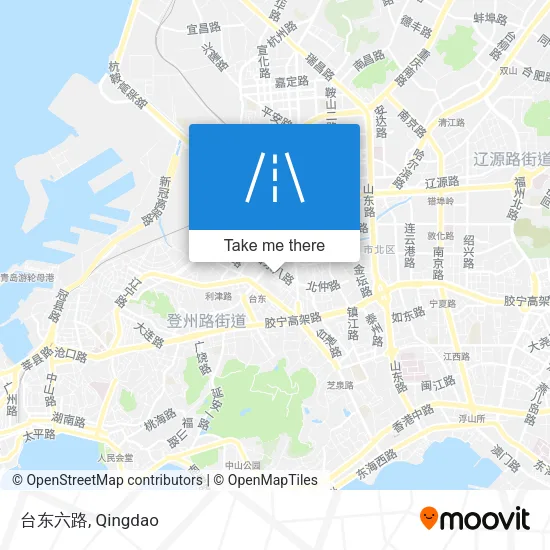 台东六路 map