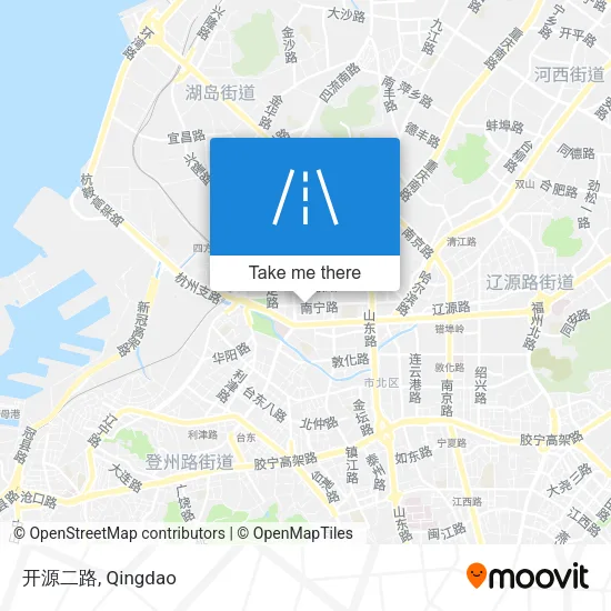 开源二路 map