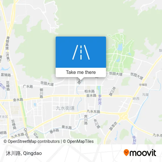 沐川路 map
