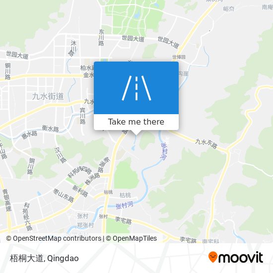 梧桐大道 map