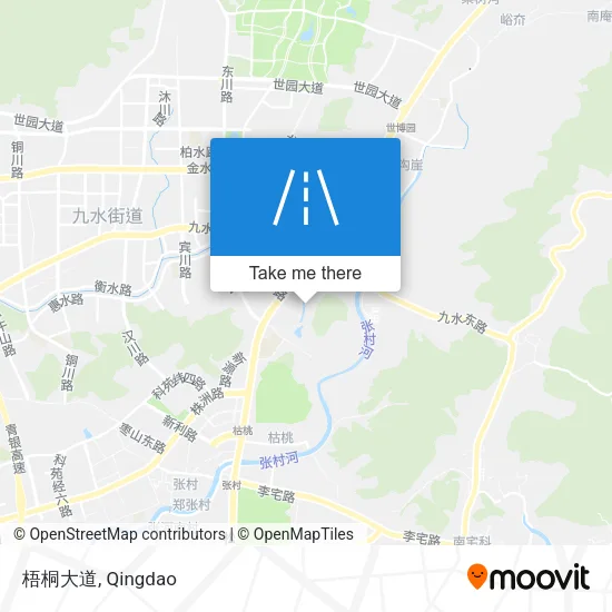 梧桐大道 map