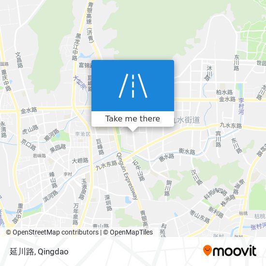 延川路 map