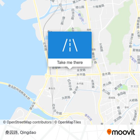 桑园路 map