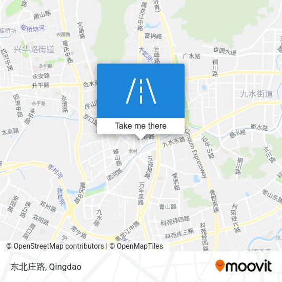 东北庄路 map