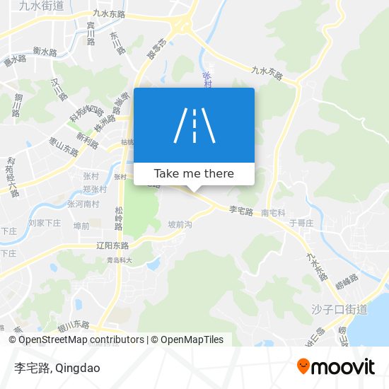 李宅路 map