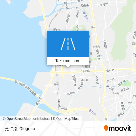 沧怡路 map