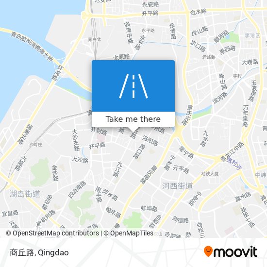 商丘路 map