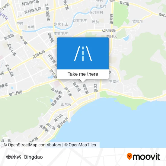 秦岭路 map