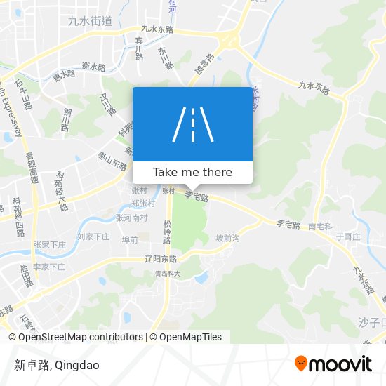 新卓路 map