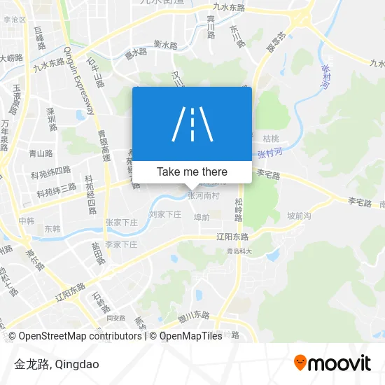 金龙路 map