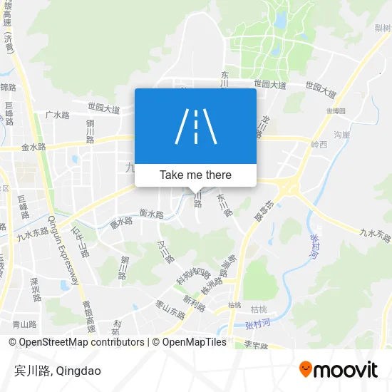 宾川路 map