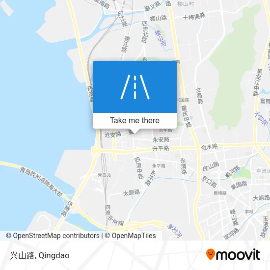 兴山路 map