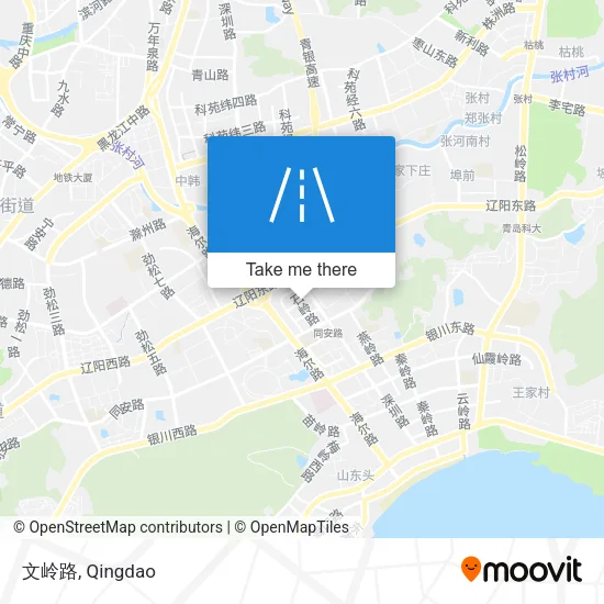 文岭路 map