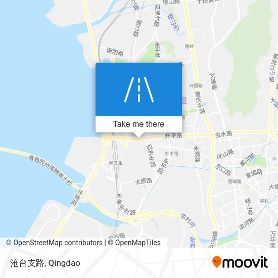 沧台支路 map