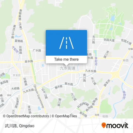 武川路 map