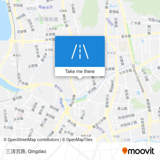 三清宫路 map