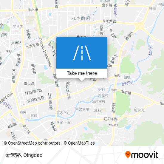 新宏路 map
