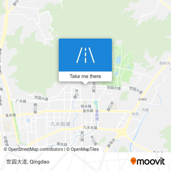世园大道 map