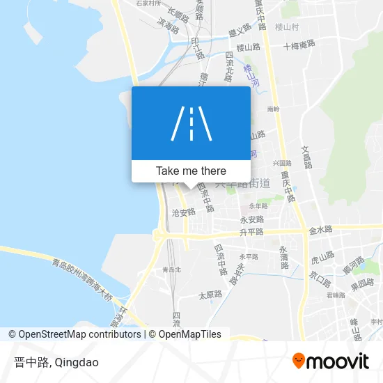晋中路 map