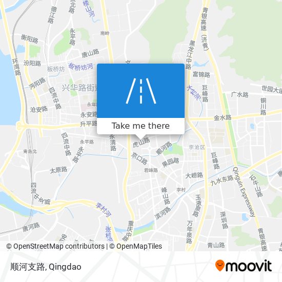 顺河支路 map