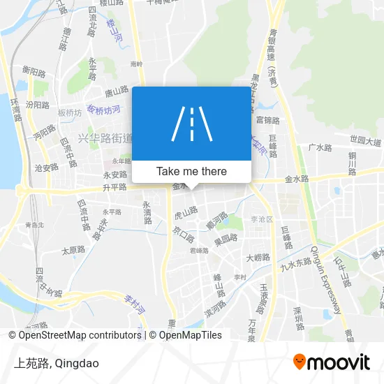 上苑路 map
