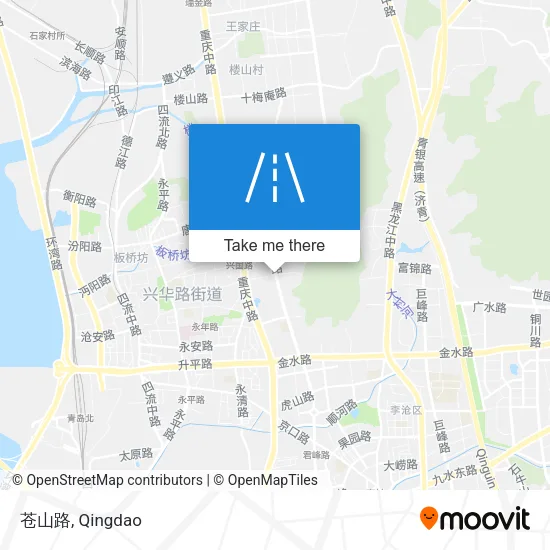 苍山路 map