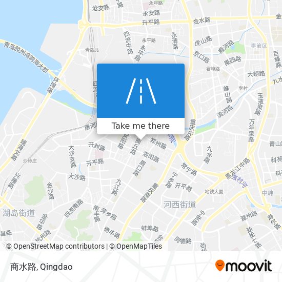 商水路 map