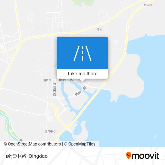 岭海中路 map